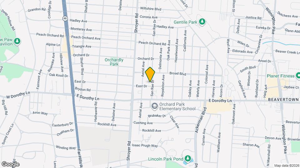 2825 San Rae Dr Mapa y Detalles de la Ubicación