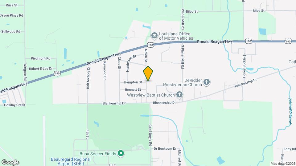 200 Nolen St Mapa y Detalles de la Ubicación