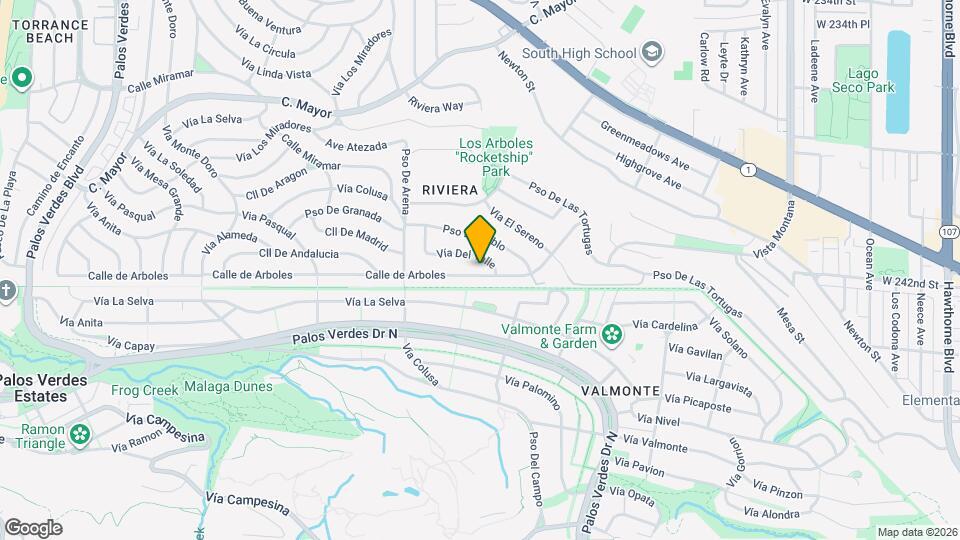 5313 Calle de Arboles Map and Location Details