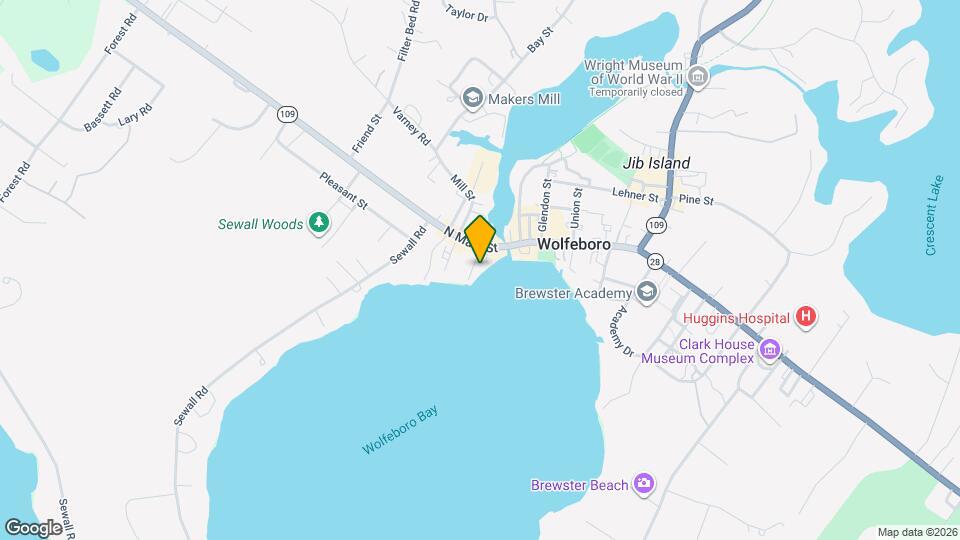 20 Lake ST Apartments Wolfeboro NH Apartments For Rent Map 