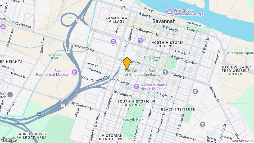 337 Tattnall St Mapa y Detalles de la Ubicación