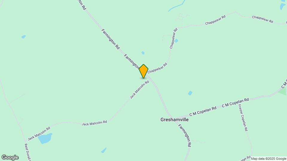 1580 Farmington Rd Map and Location Details