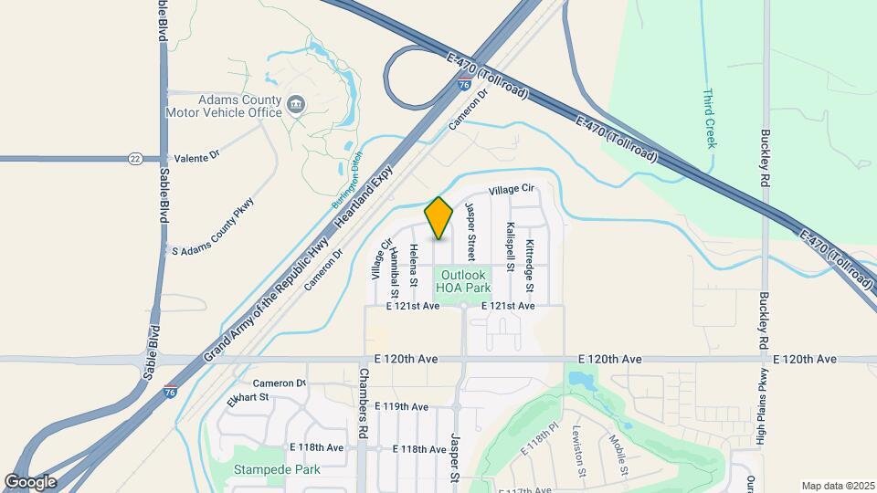 12248 Idalia St Map and Location Details