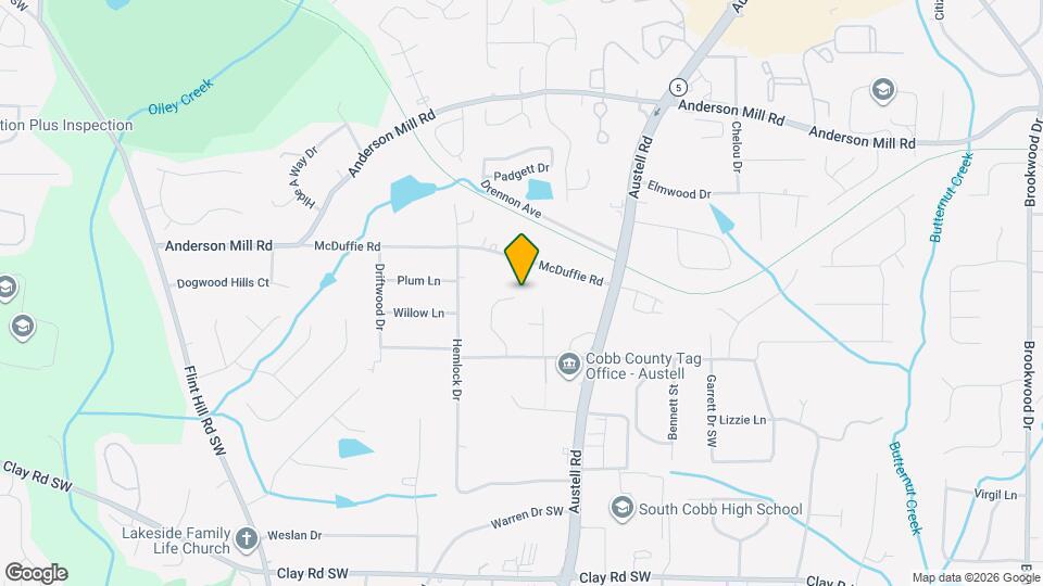 4649 Danna Dr Map and Location Details