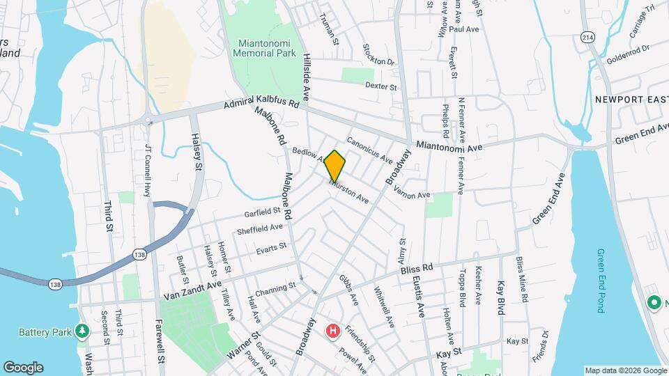 28 Thurston Ave Map and Location Details