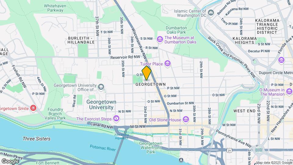 1537 33rd St NW Map and Location Details