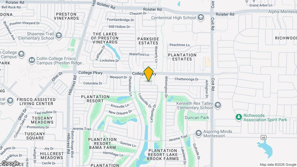 11616 Charlotte Ln Map and Location Details