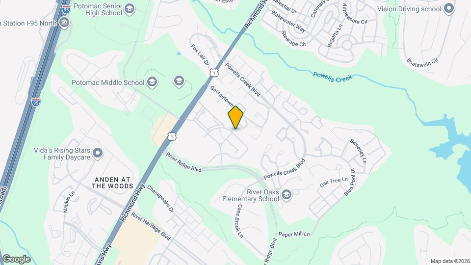 3000 Chinkapin Oak Ln Map and Location Details