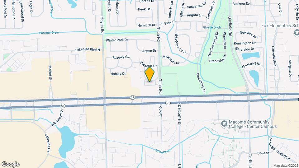 15765 Balfour Dr Map and Location Details