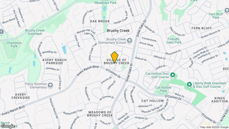 16714 Pocono Dr Map and Location Details