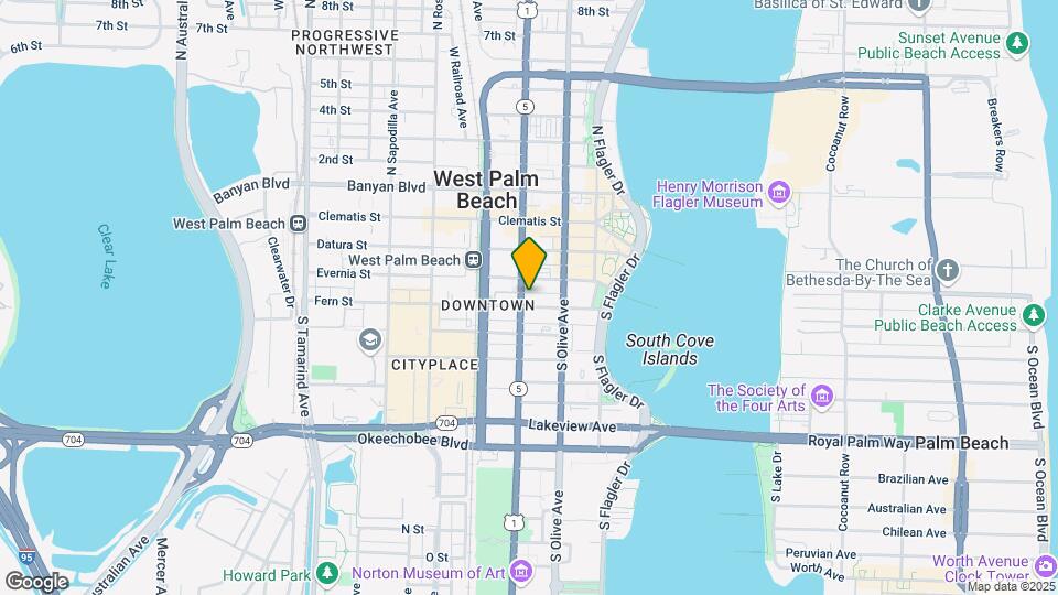 Avalon West Palm Beach Mapa y Detalles de la Ubicación