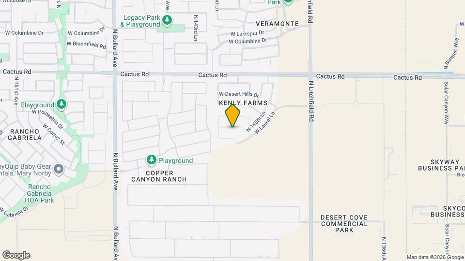 14223 W Jenan Dr Map and Location Details