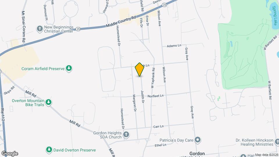 72 Judith Dr Map and Location Details