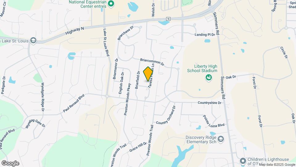 2015 Teresa Fields Ln Map and Location Details