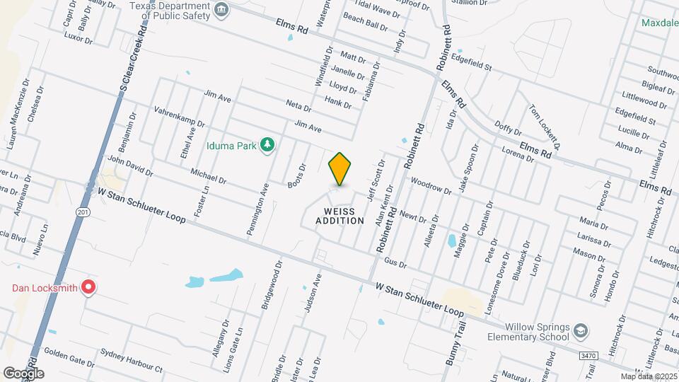 4302 Mattie Dr Map and Location Details