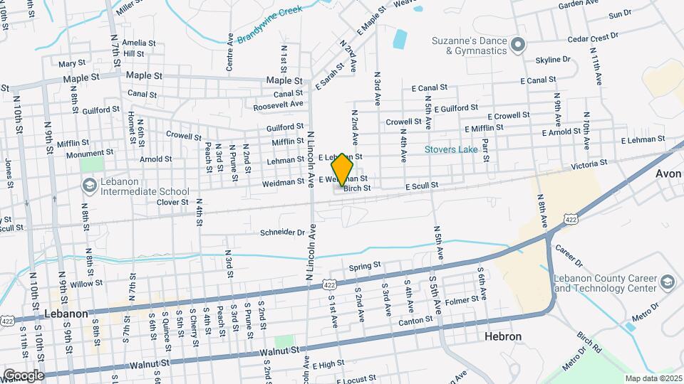 119 E Scull St Map and Location Details