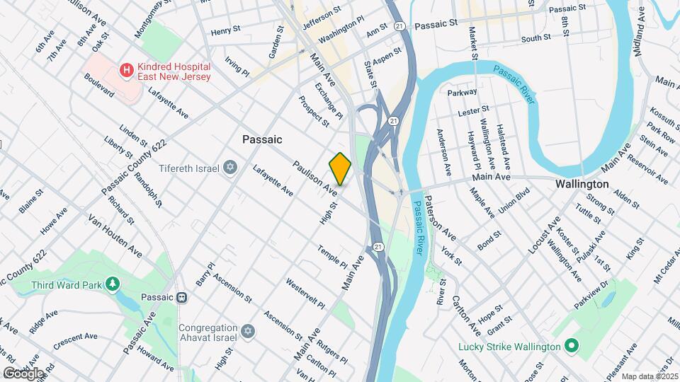 82 Paulison Ave Mapa y Detalles de la Ubicación