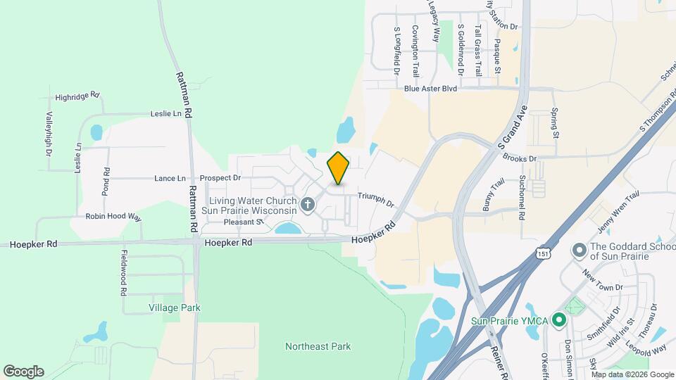 3036 Triumph Dr, Unit 105 Map and Location Details