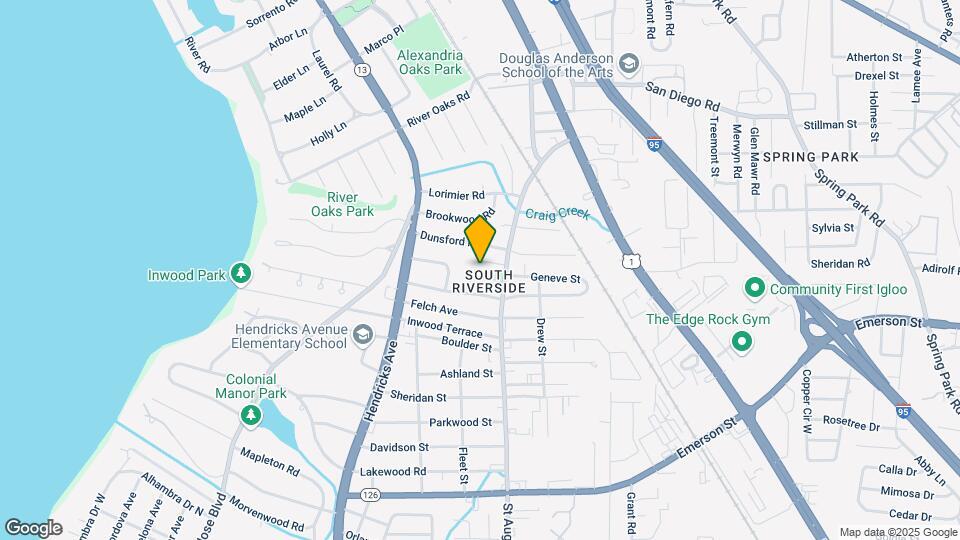 1823 Danese Ct Map and Location Details