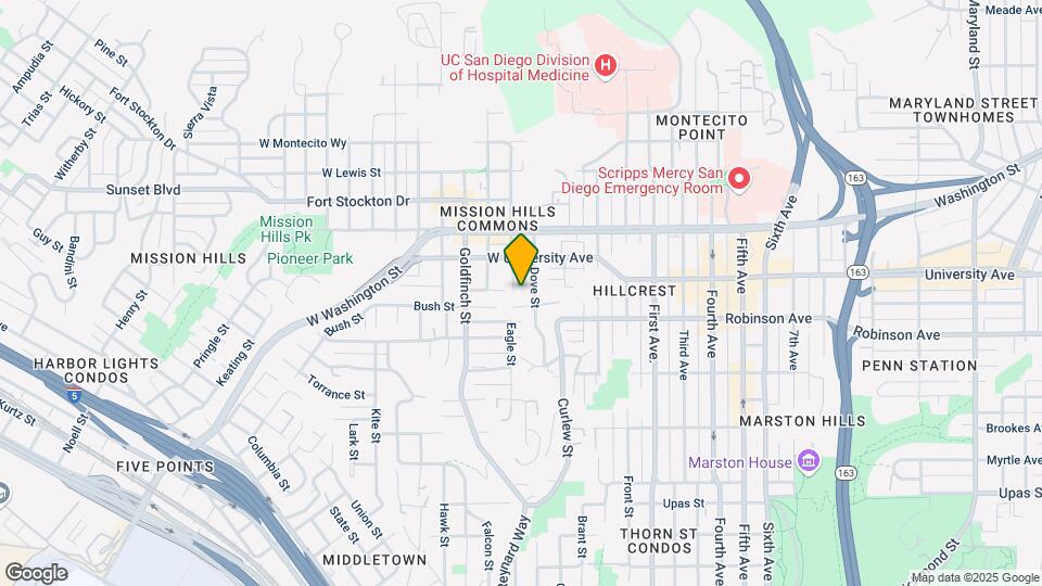 3829 Eagle St Map and Location Details