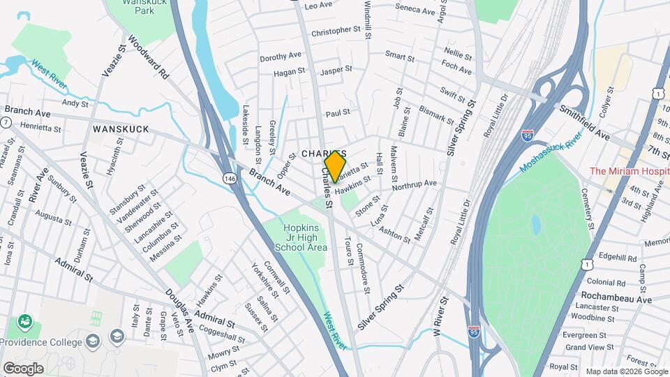 310 Hawkins St Mapa y Detalles de la Ubicación