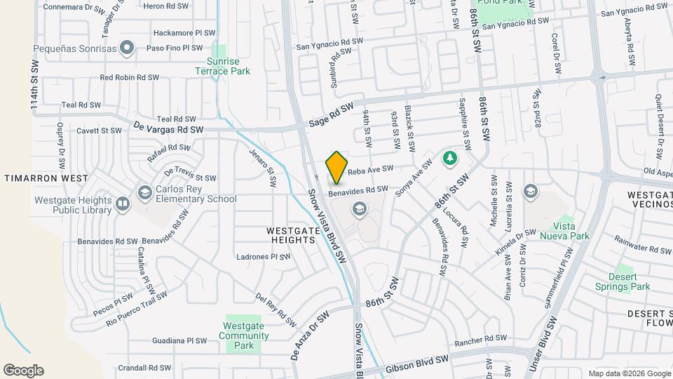 9605 Benavides Rd SW Map and Location Details