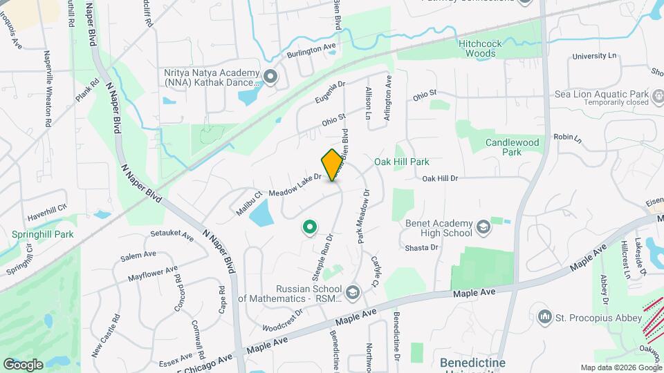 5S710 Steeple Run Dr Map and Location Details