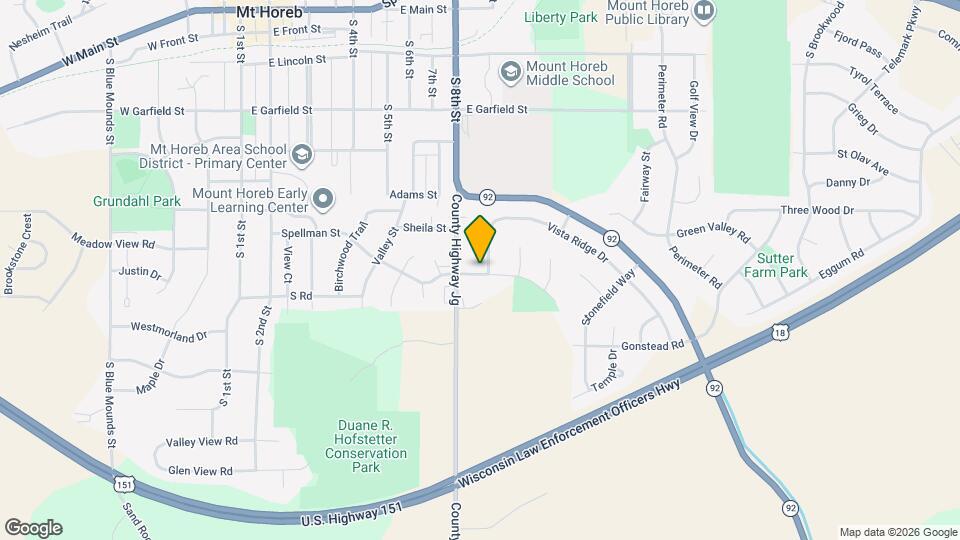 816 Spellman St Map and Location Details
