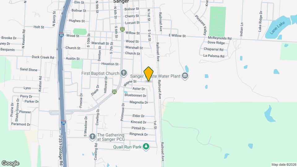 102 Wayne St Map and Location Details