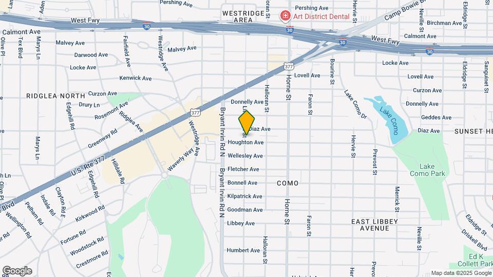 5836 Houghton Ave Map and Location Details