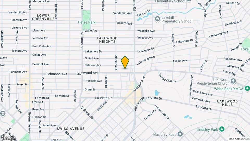 6333 Richmond Ave Map and Location Details