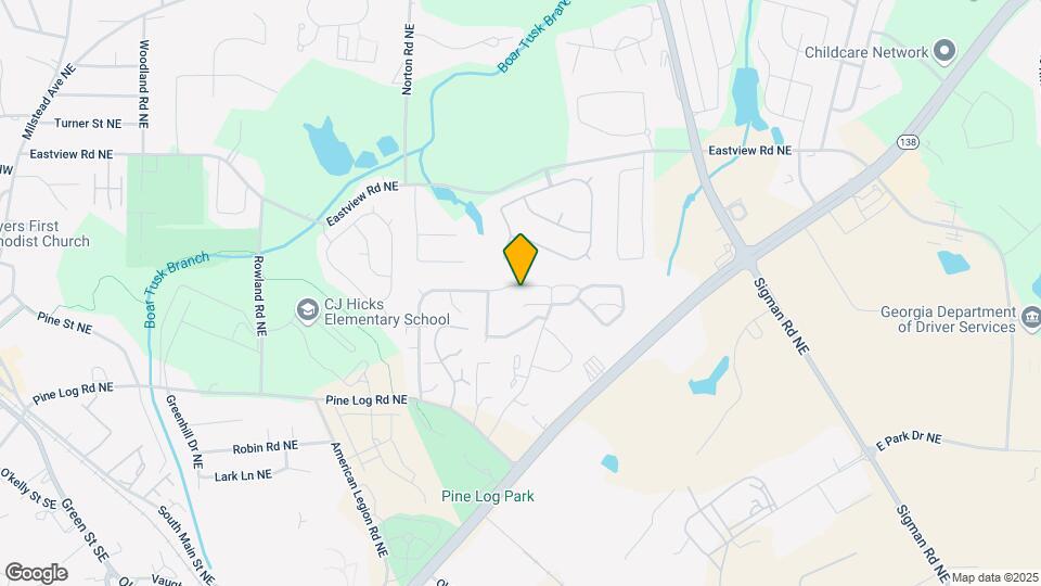 2009 Briar Creek Ct NE Map and Location Details