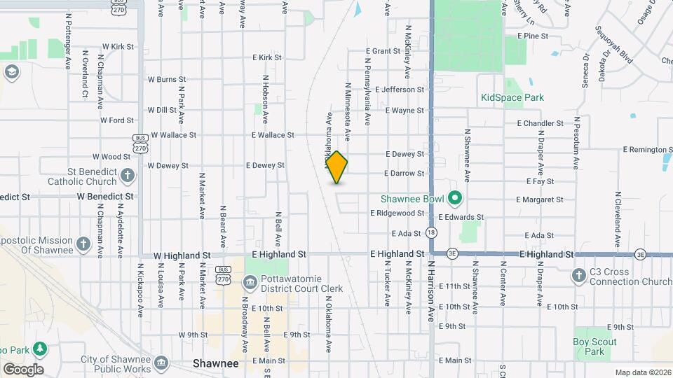 502 E Anna St Map and Location Details