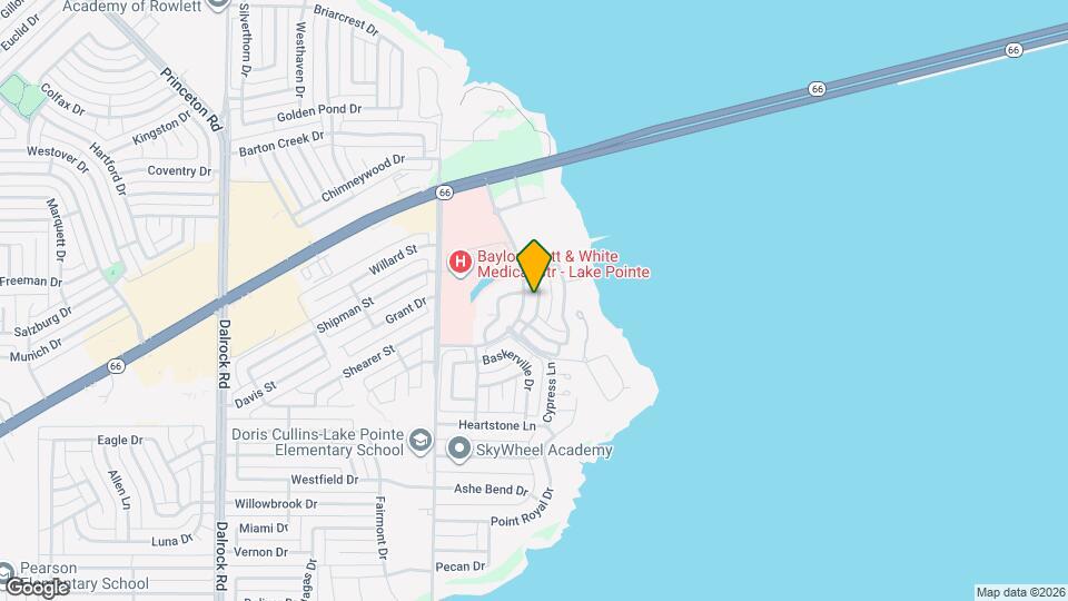 6413 Hampstead Dr Map and Location Details