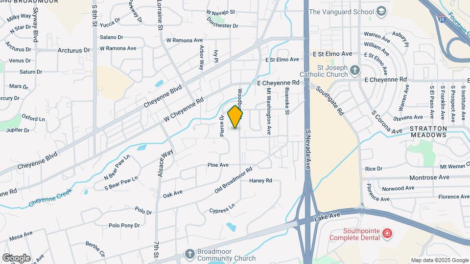 2022 Woodburn St, Unit The Emperor Upstairs #1 Mapa y Detalles de la Ubicación