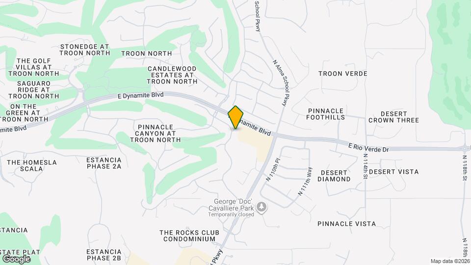 10831 E White Feather Ln Map and Location Details