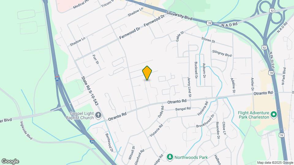 8788 Red Oak Dr Mapa y Detalles de la Ubicación