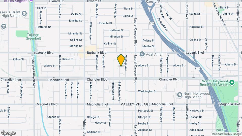 5444 Bellingham Ave Mapa y Detalles de la Ubicación