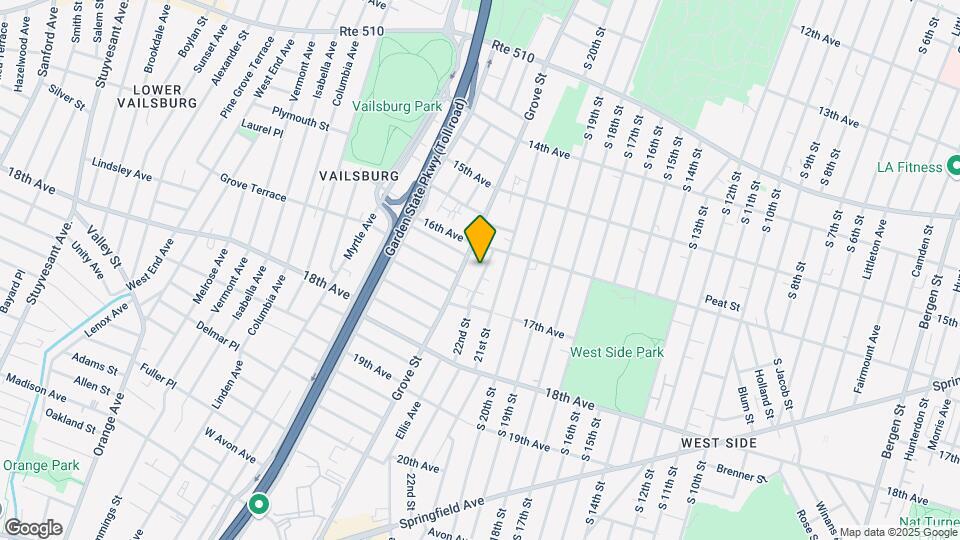 253 22nd St Map and Location Details