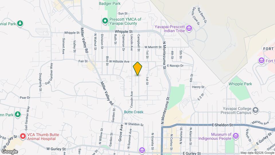 576 Campbell St, Unit B Mapa y Detalles de la Ubicación