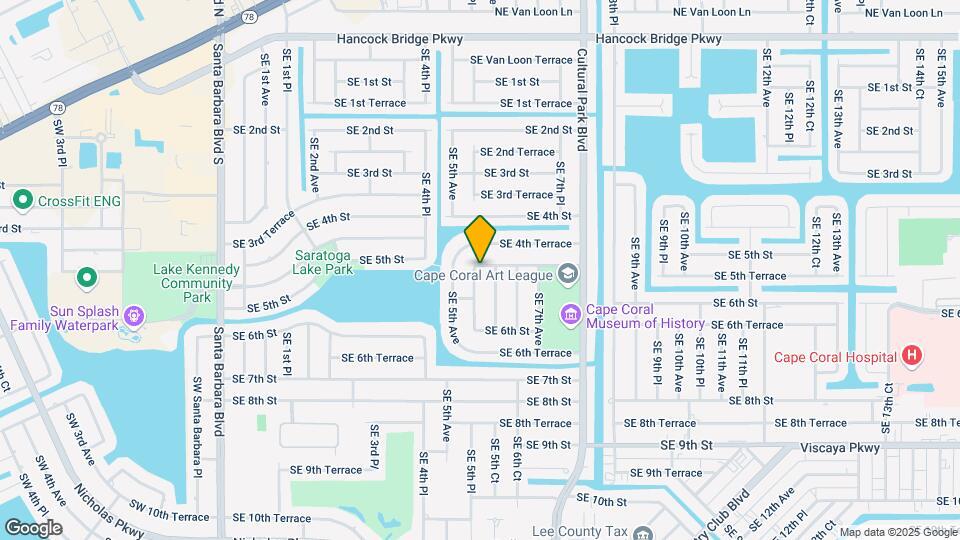 501 SE 5th Pl Map and Location Details