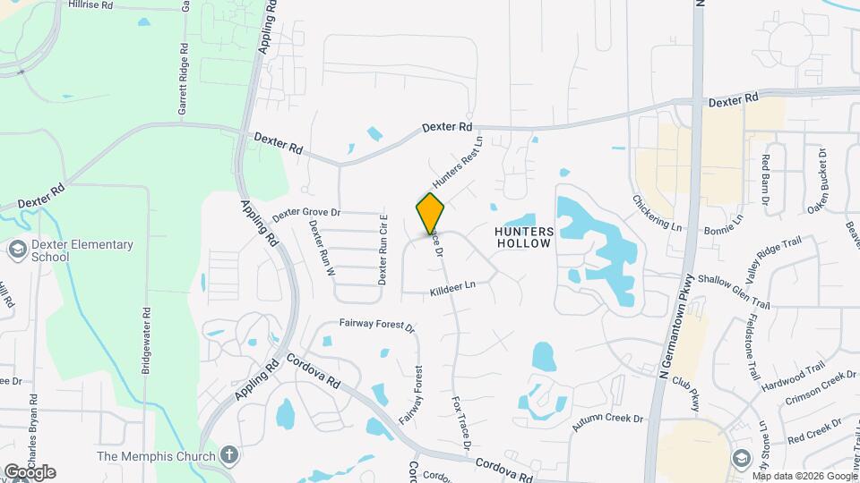 1539 Fox Trace Dr Map and Location Details