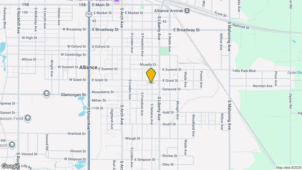 825 S Seneca Ave Map and Location Details