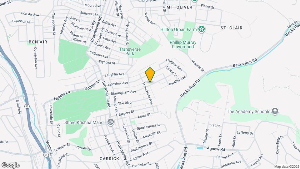 315-315 Birmingham Ave Map and Location Details