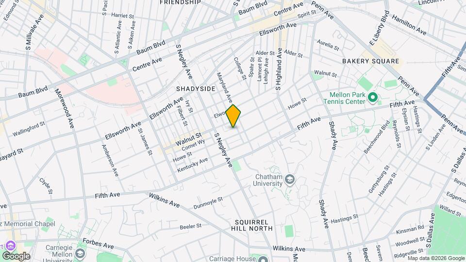 5735 Howe St Map and Location Details