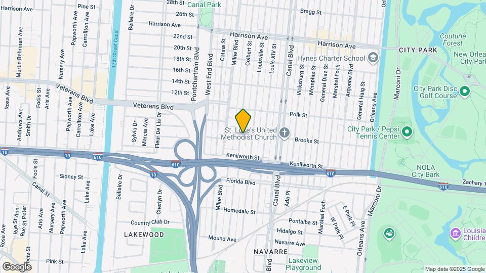 5869 Colbert St Map and Location Details