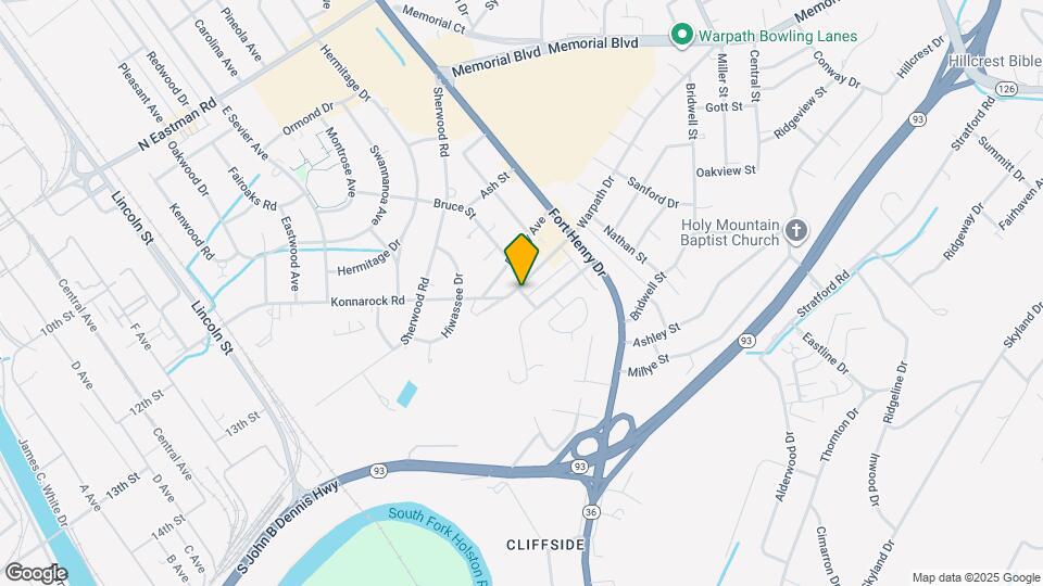 2408 Gilmore St Map and Location Details