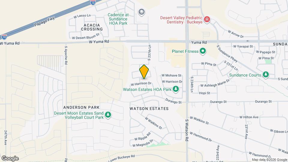 23790 W Harrison Dr Map and Location Details