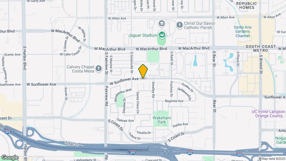 3499 San Rafael Cir Map and Location Details