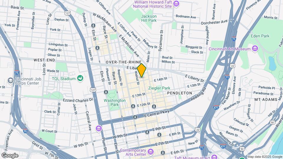 112 E Fourteenth St Map and Location Details